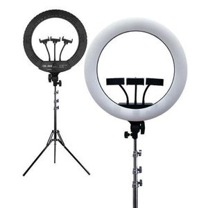 14-inch Photography portable studio LED Ring light makeup Ring light with tripod stand and 3 phone holders, vlogging kit video lights accessories