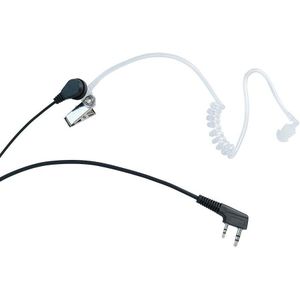 Security Communication Earpiece for Baofeng Radios with PTT Button and Hidden Tube Design
