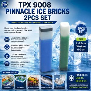Tpx 9008 Pinnacle Ice Bricks 2pcs Set