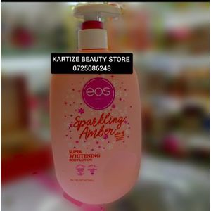 Eos Sparkling amber super whitening body lotion 
