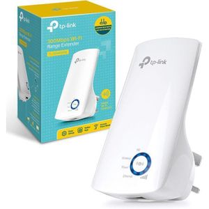 TP Link TP Link- TL-WA850RE N300Mbps WiFi Extender Booster, Ethernet Port, Internet Booster, Access Point,WiFi Repeater, WiFi Extender,App Control, WiFi Booster Range Extender, Plug & Play