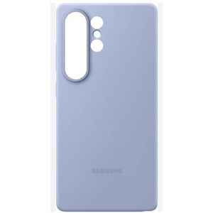 Soft Silicone Back Cover for Samsung Galaxy S25 Ultra - Light Blue, anti-fingerprint, anti-scratch, durable silicone case
