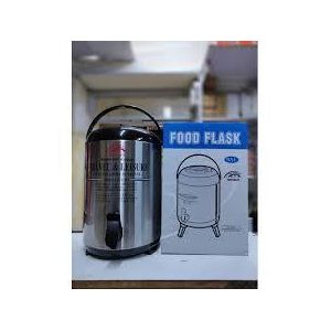 9.5L Stainless Steel Tea Urn Single Tap Hot Water Dispenser Commercial Beverage Boiler Coffee Tea Maker Hot Water Tank for Catering Events Office Home Use Durable Insulated Large Capacity Beverage Heater