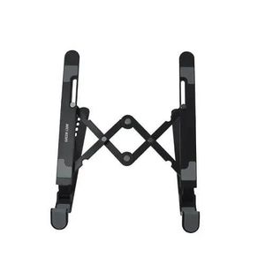 Havit Havit-ST7304 Foldable Laptop Stand – Adjustable Portable Ergonomic Laptop Holder for Office, Remote Work, Gaming, and Professional Workstations-Black