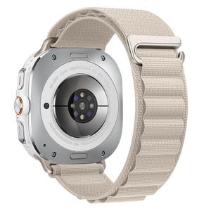 Samsung  Galaxy Watch Ultra/Ultra 2025 Bands 47mm Men/Women,Rugged Fabric Nylon Alpine Sport Loop Strap/band