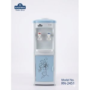 Rashnik Rn-2451 (White And Blue Color Hot And Normal Standing Water Dispenser)