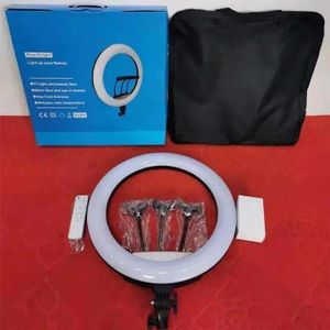 LJJ-45 18-Inch LED Ring Light Kit with Remote & Adjustable T