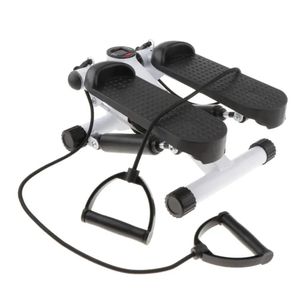 High Quality Mini Stepper Exercise Machine with Resistance Bands & LCD Monitor