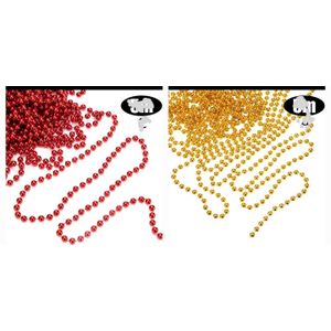 10M Christmas decor beads-red