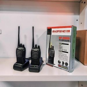 Baofeng  BF-888S Rechargeable Battery Reliable Quality Space Efficient Radio Hand Held Security Walkie Talkie Radio Calls- 2 Pieces