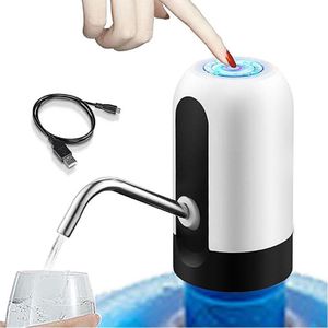 5 Gallon Automatic Sensor Electric Portable Water Dispenser, Smart USB Charging, Rechargeable 5 Gallon Water Jug Pump for Camping