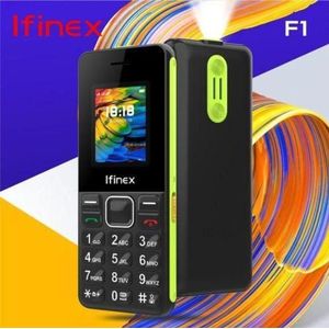 Ifinex F1 Triple Sim, Button/ KABAMBE/ KATULULU/ MULIKA MWIZI Phone With Torch, Wireless FM Radio, Facebook and Internet Browser, Music