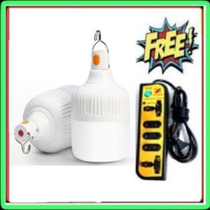 Rechargeable LED Bulb 20W - USB, Super Bright, Energy Saving