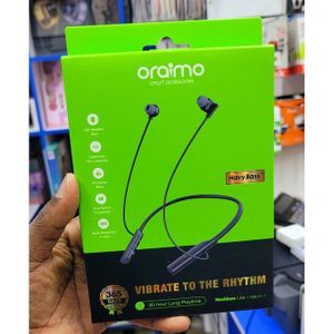 Wireless Music Oraimo Necklace Lite Call Vibration Wireless Bluetooth Heavy Bass Headphones Earphones