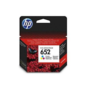 HP  652 Original Ink Cartridge- Tri - Colour +FREE EXECUTIVE PEN