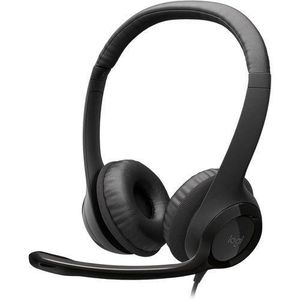 Logitech  H390 Wired Headset - USB-A, Noise Cancelling Mic