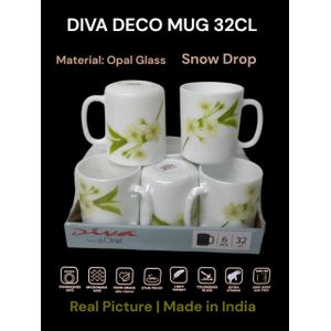 Diva 6pcs Deco Mug 32cl