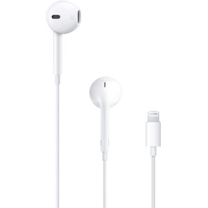 Apple  EarPods Headphones with Lightning Connector, Wired Ear Buds for iPhone with Built-in Remote to Control Music, Phone Calls, and Volume