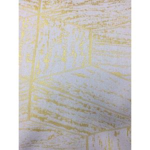 2pcs of Cream with Gold  Pattern And 1 Pc Sheers For Window And Door Sitting Room Bedroom.