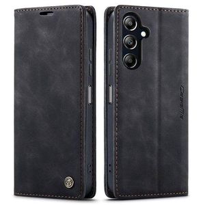 Caseme Wallet Black Retro Leather Flip All-Round Protection Cover Case For Samsung Galaxy A16