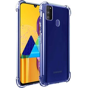 Samsung Galaxy M21 Phone Case, Transparent Protective Phone Cover Case for Second Device