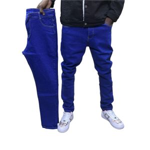 Non Fade Dark Blue Men Jeans