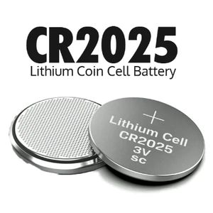 CR2025 3V Lithium Coin Cell Batteries FOR REMOTE CAR ALARM WATCH SCALES - 2PC