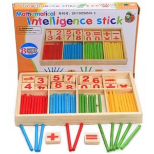 Learning Mathematical Intelligence Stick – Educational Counting Toy For Kids, Number Recognition & Math Skills Development – Montessori Math Tool