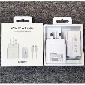 Samsung Galaxy Fast Charger 45W USB C Type C To C Full Wall Charger Super Fast Adapter Android Phone Charger For Galaxy A16 A15 5G A14 A13 A53 A54 A55 A06 A04s A05s A12 A52 S25 S24 S23 S22 S21 S20 S10 Z Flip 5 Z Fold 5
