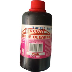 SUNCOAT Pink Suede Cleaner bc