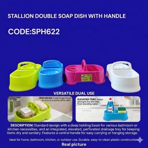 STALLION 2 in 1 Soap Dish with Handle