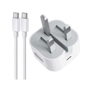  35W PD3.0 Fast Charger for iPhone 16 Pro Max - USB-C to USB-C Cable 1m