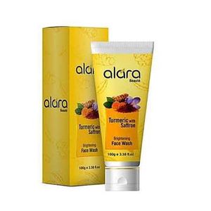 Alara Turmeric with Saffron Brightening Face Wash 100g