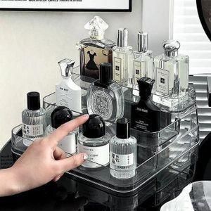 Acrylic Display  Transparent Shelf, Vanity Perfume Holder