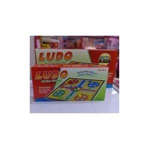 Ludo Board Game Portable Travel Magnetic Family Brain Game for Kids