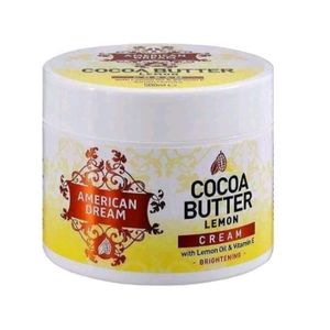  Cocoa Butter Lemon Brightening Cream (Infused with Lemon Oil & Vitamin E) - 500ml