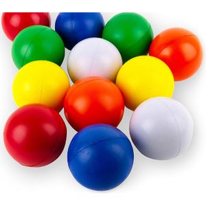 12 Baseballs 6.3cm PU Foam Decompression Balls Stress Ball , Softball,  Anti-Stress Ball, Stress Balls