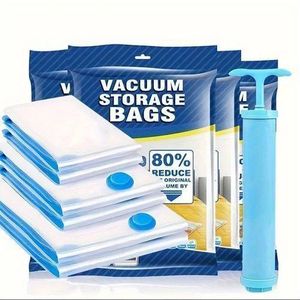 13 Pieces Vacuum Compression Storage Bags, Dust Bags for Clothes/Quilts