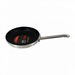 Stargift Heavy Nonstick Frying Pan 26cm – Durable Aluminum Skillet with Glass Lid & Induction Compatible