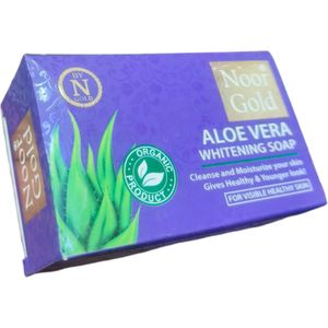 Noor Aloe Vera Whitening Soap Before Cream
