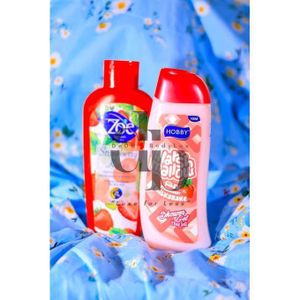 Zoe  Strawberry Kisses Body Lotion + Hobby Marshmallow Strawberry Milkshake shower gel (Ladies')