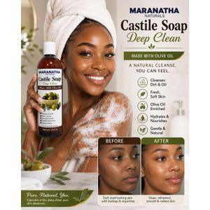 Maranatha Castile Deep Clean Liquid Soap with Olive Oil