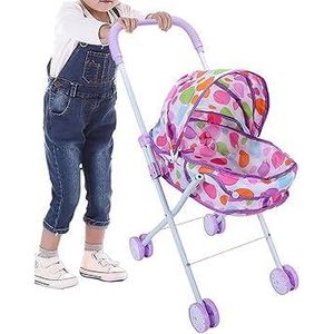 Foldable Baby Doll Stroller for Kids