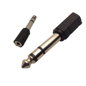 Adapter Plug JACK 6.35mm to 3.5mm male/female Audio