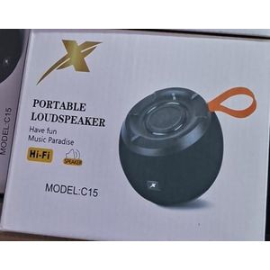 Portable Digital Speaker C15 Portable Bluetooth Loudspeaker - Hi-Fi Super Bass, FM Radio, USB/TF/AUX, Phone Holder, Music Paradise