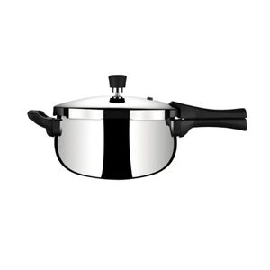 Signature 3 Ltr Belly Express stainless Steel pressure Cooker (Stahl) 