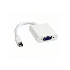 Cable Adapter Mini DisplayPort to VGA, Mini DP Display Port to VGA (Compatible Thunderbolt) Male to Female for ThinkPad SurfacePro PC