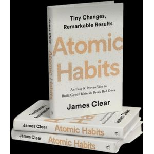 Atomic Habits Book by James Clear (free bookmark)