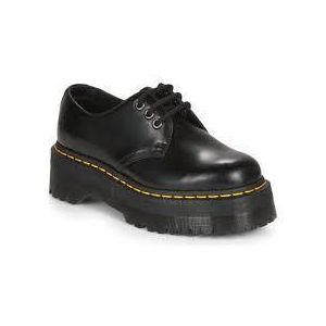 Dr. Martens Platform Black Smooth Shoe