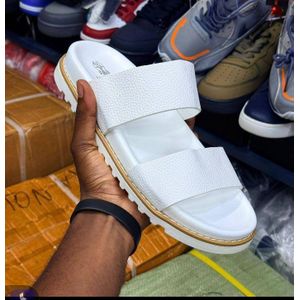 Brunello white rubber sole normal fitting 